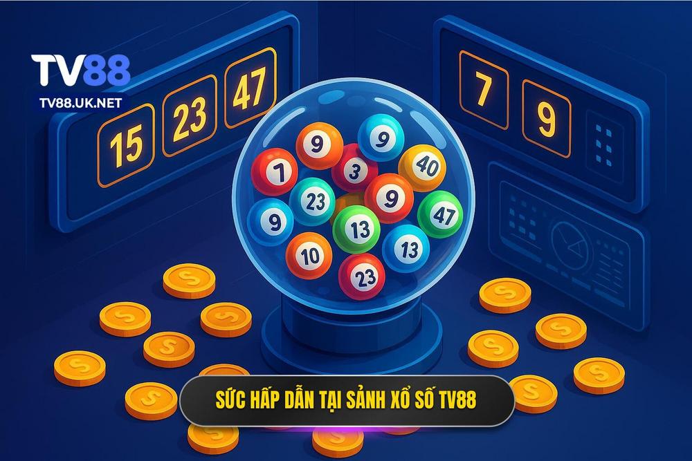 2.sự đa Dạng Và Sức Hấp Dẫn Tại Sảnh Xổ Số Tv88